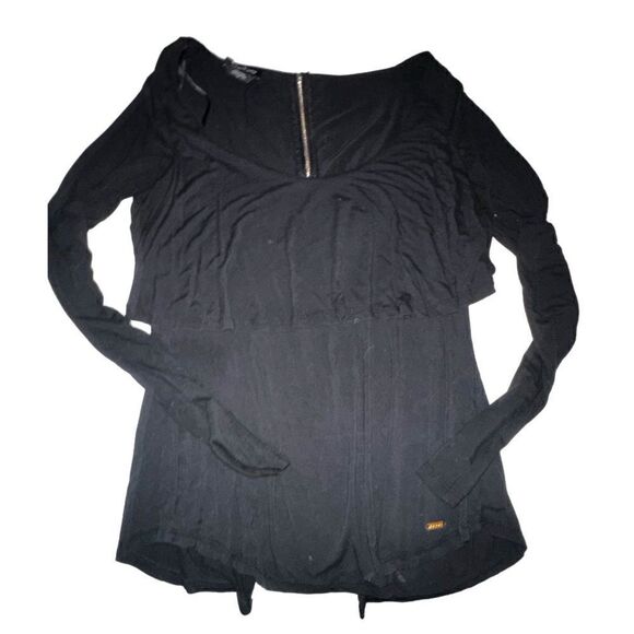 BEBE Size Small Black top - Picture 1 of 2
